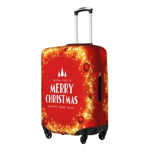 Merry Christmas Balls Luggage Cover for Suitcase, Suitcase Cover Protector Fit 29-32 Inch Luggage Travel Accessories, XL2