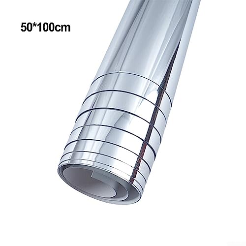 Emiif Specchio adesivo da parete, pellicola a