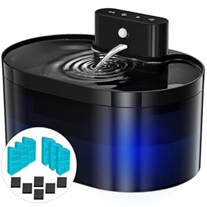 Ehomfory Kabelloser 2.2L Katzenbrunnen mit Sensor