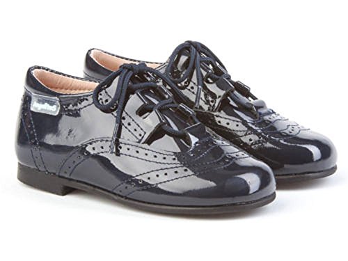 Chaussures Anglais bordeaux AngelitoS confortables pour pieds d'enfants