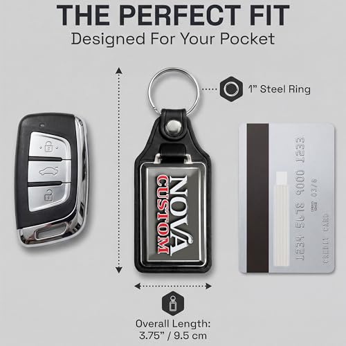 Image of Brotherhood Car Key Chain for Nova - Classic Models Keychain for Men and Women Gift Key Ring