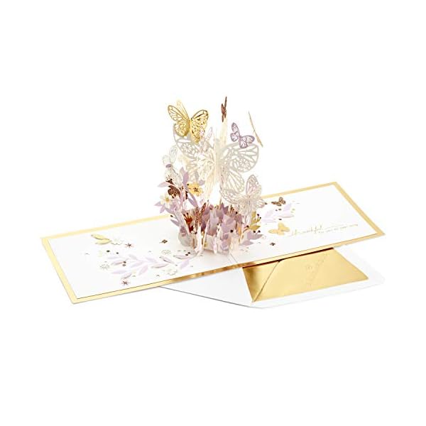 Hallmark Signature Paper Wonder Pop Up Thinking of You, Geburtstag, Muttertag Karte (Thankful for You) – Bild 6