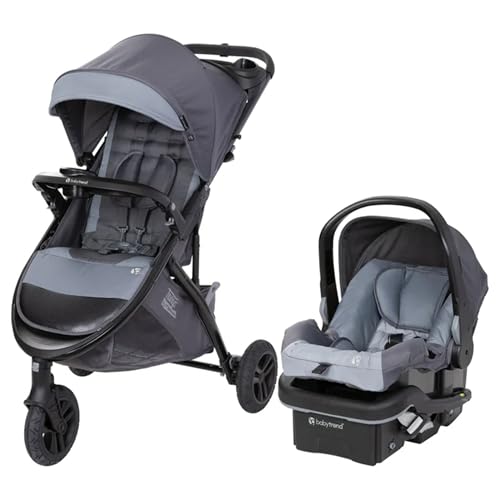 Image of Baby Trend Tango™ 3 All-Terrain Stroller Travel System with EZ-Lift™ Plus Infant Car Seat, Ultra Grey