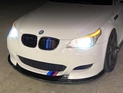 Lèvre de pare-chocs avant pour BMW E60 E61 M5 protège contre les rayures - 4