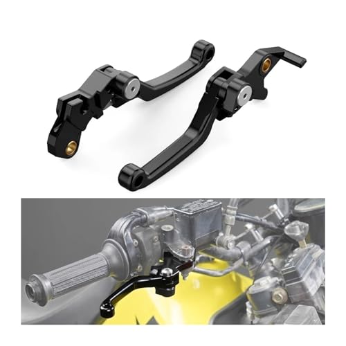 Palancas de embrague Suzuki DR650SE cortas ajustables 3