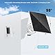 Solarmodul für Ring Kamera,5W Kamera Solarpanel kompatibel mit Ring Spotlight Cam Akku & Stick Up Cam Akku, Stick Up Cam 2. und 3. Gen. mit Fassstecker