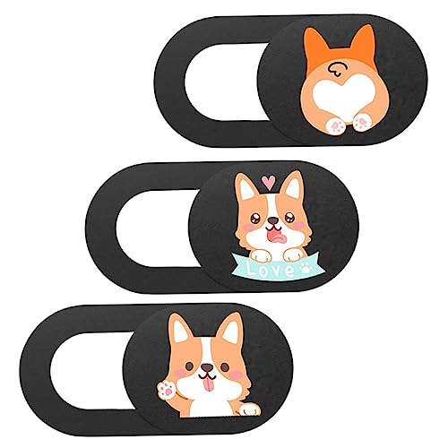 Copertura Per Webcam Per Laptop E Tablet - 3 Pezzi Slide-on Privacy Materiale Abs Compatta E Leggera