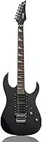 Guitarra Elétrica Voik 200 Cor MATTE BLACK Fosco Superstrato Captador HSH Escala Rosewood 24 Trastes Ponte Flutuante Tarraxas Blindadas Com Alavanca e Cabo P10 EDGE Series P/Destros