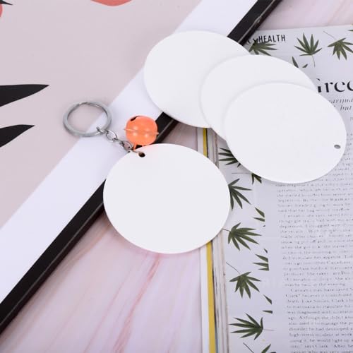 Disque clair acrylique de 4 pouces pour fabriquer des cadeaux faits main