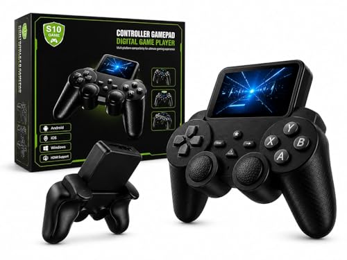 Image of Video Game for Kids , Handheld 400 in 1 Games for Kids - Game Box with TV Output & with Gaming Console - Rechargeable Video Game for Kids