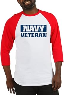 CafePress US Navy Veteran Baseball Jersey Baseball Shirt