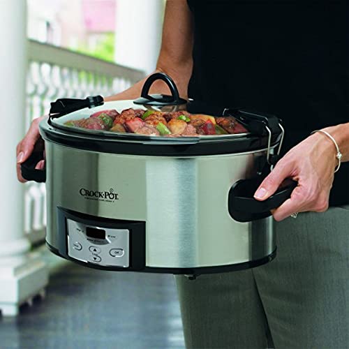 image for Crock-Pot SCCPVL610-S-A 6-Quart Cook & Carry Programmable Slow Cooker 