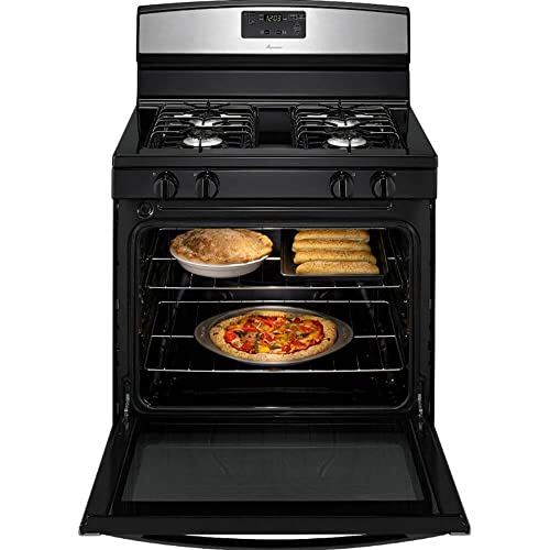 Amana AGR5330BAS 30" Stainless Steel Gas Sealed Burner Range at Stoves