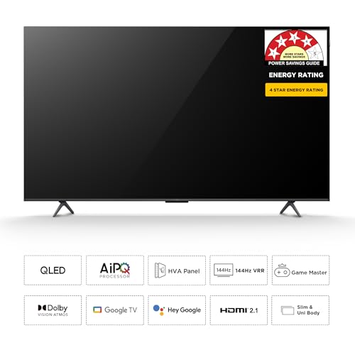 Image of TCL 189 cm (75 inches) 4K Ultra HD Smart QLED Google TV 75T8C