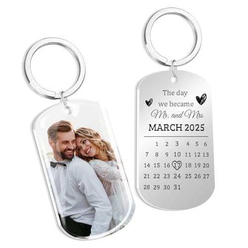 HOBULL Presente porta-chaves personalizado presente casal dia dos namorados homem mulher - ideias presentes porta-chaves personalizados dia dos namorados para namorado, aniversário, dia dos namorados