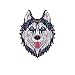 Artem Wolf Iron On Patch Colorful Cartoon Popular Wolf Stickers 3.9X2.9inch for DIY Clothes Jacket Thermal Transfer Iron on Patches