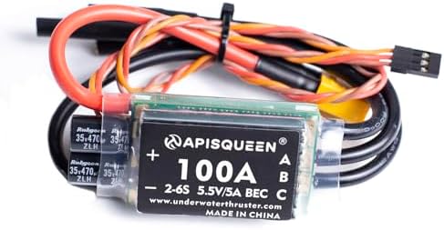 BI-Directional 2-6S 100A ESC Electronic Speed Controller