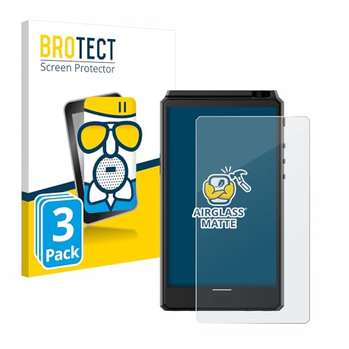 brotect Anti-Glare Glass Screen Protector Matte for Hiby R6 III (3 Pack) - Anti-Scratch 9H Protection Film