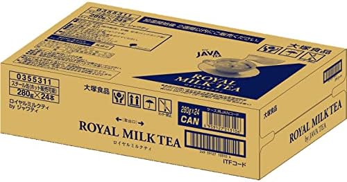X24 This Otsuka Foods Royal Milk Tea From Java 280g cans