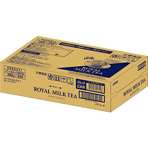 X24 This Otsuka Foods Royal Milk Tea From Java 280g cans