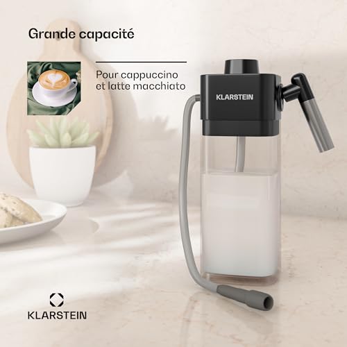 Klarstein SteelPresso Mousseur de lait Machine à café 055 - vue 4
