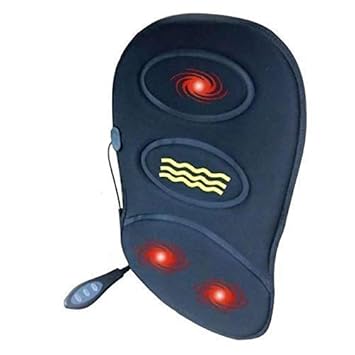 Full Size seat Topper Massager for Car Seat & Home, Adjustable Back Massager (1 PCS) for Both Home & Car