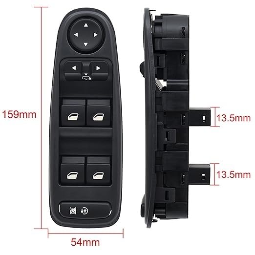 Interrupteur Commande Vitre Électrique Citroën C4 Picasso Bloqué Solution Remplacement 6554YH