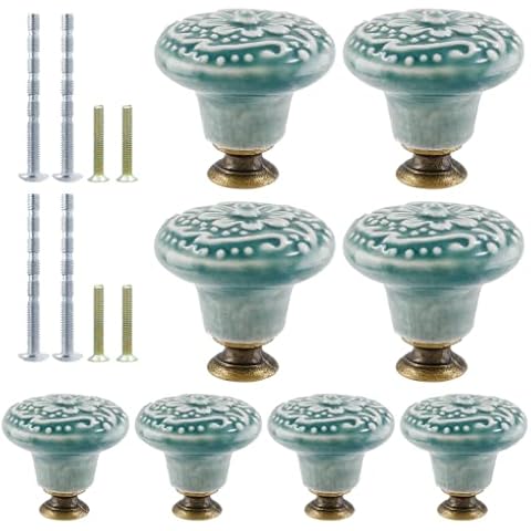 suiwotin Green Ceramic Knobs Cover