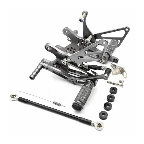 Repose pieds moto YZF-R6 arrière en aluminium pour corriger votre position