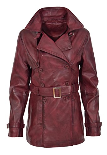 Trench femme rouge bordeaux idéal pour vos sorties urbaines élégantes