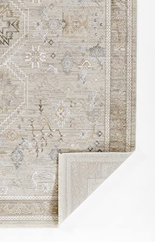 Momeni Cambridge Traditional Viscose and PES Area Rug #TOP25