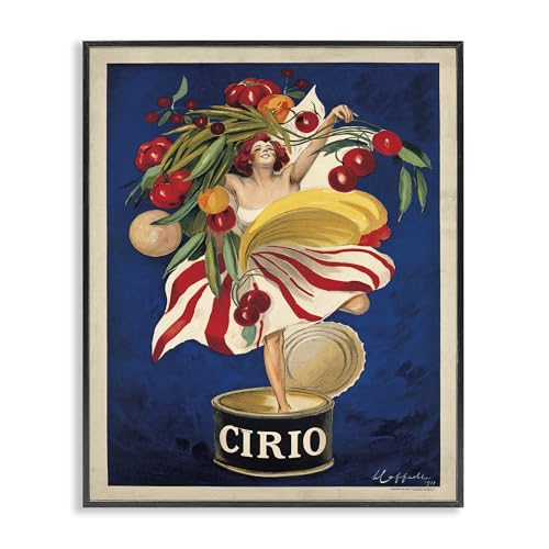'Cirio Vintage Poster Food'| Framed Giclee Art