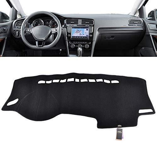 XUKEY Dashboard Cover for Volkswagen VW Golf 7 MK7 2015-2018 Dash Cover Mat