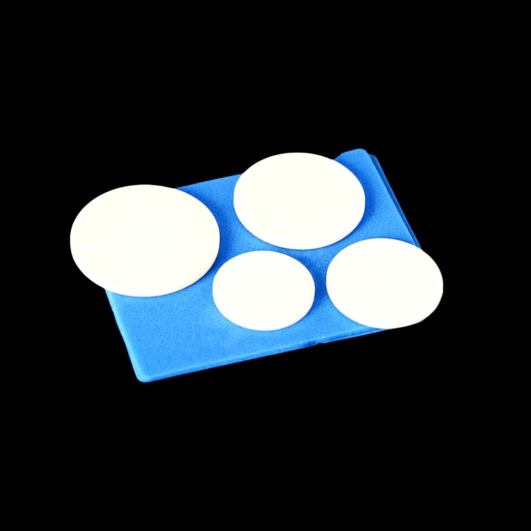 1pcs Round Aluminum Nitride Ceramic Sheet - High Temperature Resistant ALN Ceramic Disc(80 * 1mm)