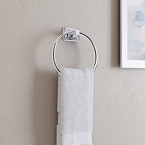 Image of Design House 533091 Millbridge Classic Towel Ring, Polished Chrome (Pack of 2)