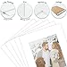 Golden State Art, Pack of 25, White Acid-Free Pre-Cut 16x20 Picture Mats for 11x14 Photos with White Core Bevel Cut Frame Mattes