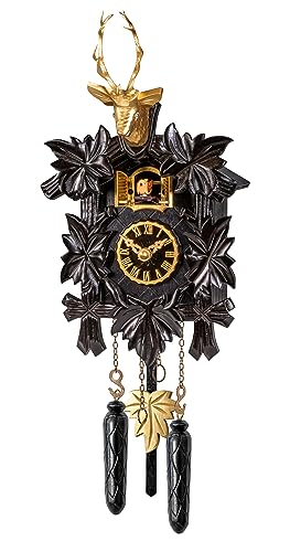 Engstler Quartz Cuckoo Clock 5-Leaves, Bird