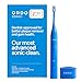 Ordo Sonic+ Electric Toothbrush for Adults, Advanced Smart Tech, 4 Brushing Modes, Fast Rechargeable, Sonic Toothbrushes Over 4 Weeks Battery Life, Silicone Polishing Element, USB Charger, Arctic Blue