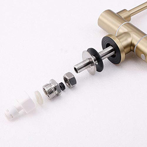 Robinet d'eau pure pliant et mitigeur cuisine direct eau potable double sortie