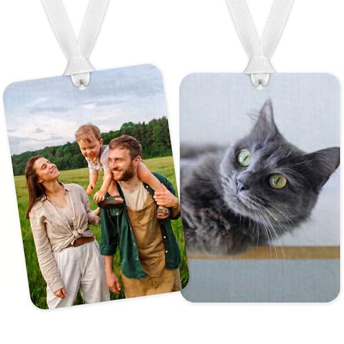 Personalised Car Air Freshener with Your Photo Picture or Logo