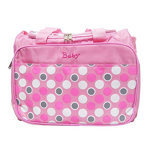 Bolsa Maternidade Trocador Viagem Bebe impermeavel Rosa Multifunção