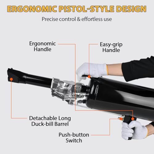 Image of 3.2Gal /12L Tire Bead Seater, 145 PSI Portable Tire Inflator, Handheld Trigger Seating Inflator for Tractor, Truck, ATV, Car & Auto Repair, Black