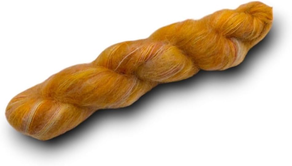 Manos Del UruguayCabrito R6543 Nectar Hand Dyed Mohair Lace Yarn, 25 g