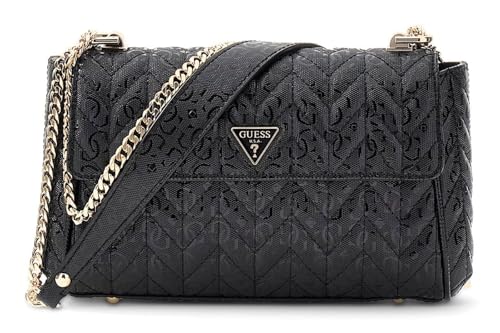 Sac GUESS Stacey Convertible noir parfait pour vos journées de travail et soirées