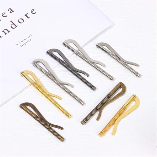 Metal Money Clip Bar 200pcs Metal Bifold Simple Cash Holder Money Clip Spring Clamp Bar Wallet4