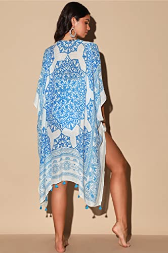 Image of Breezy Lane Kimonos for Women Swimsuit Coverups Beach Cover Up Swimwear Cardigan Summer