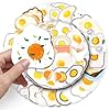 50Pcs Egg Stickers for Car,Helmet,Water Bottle,Bike,Notebook,Computer,Luggage,Scrapbook,Laptop, Food Waterproof Vinyl Sticker,Boys Adults Children Gift,Cute Fried Egg Aesthetic Graffiti Decal #2