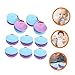 BESPORTBLE 10pcs Plastic Round Dance Board Castanet Rhythm Toys for Boys and Girls Music Learning Fun