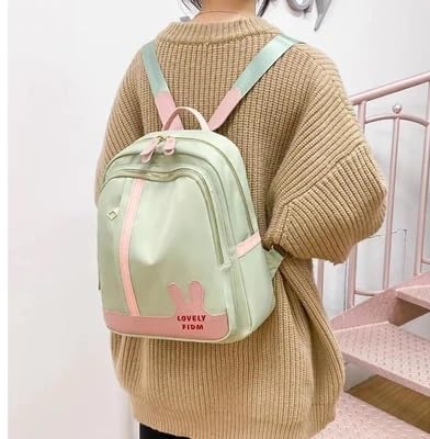 BANQLYN Shoulder Bag for Women Stylish Ladies Messenger Bags Purse and Handbags Wallet Mini Backpack Purse, European And American Trend Trip Purpose Backpack (Black) (Green) 4