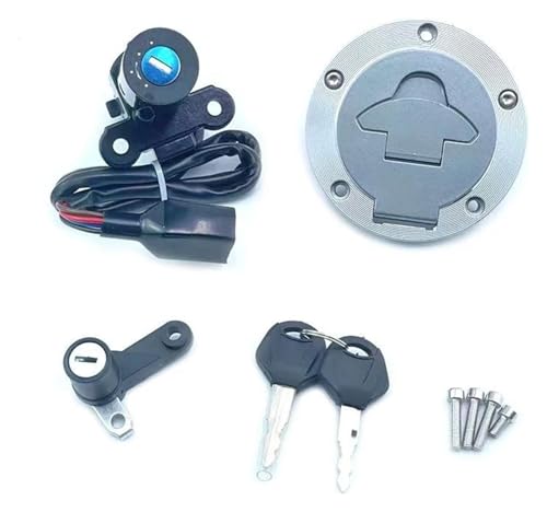 イグニッションキー 用 ヤマハ 用 YZF-R3 用 YZF R3 R25 用 YZF-R25 2015-2018 用 キーロックキット バイク用イグニッションスイッチ 燃料タンク ガスキャップ シートセット
